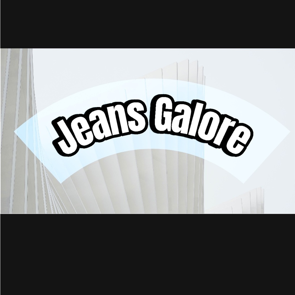 Tons of jeans for sale here.